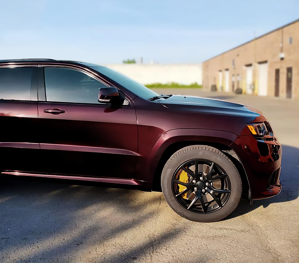 VViViD+ Gloss Demon Black Premium Vinyl Wrap Film 50ft x 5ft