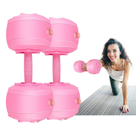 DEIRIS Soft Water Filled 6LBS Dumbbell Set of 2,Small Hand Weights for Women, Dumbbells for Home Gym Exercise Training