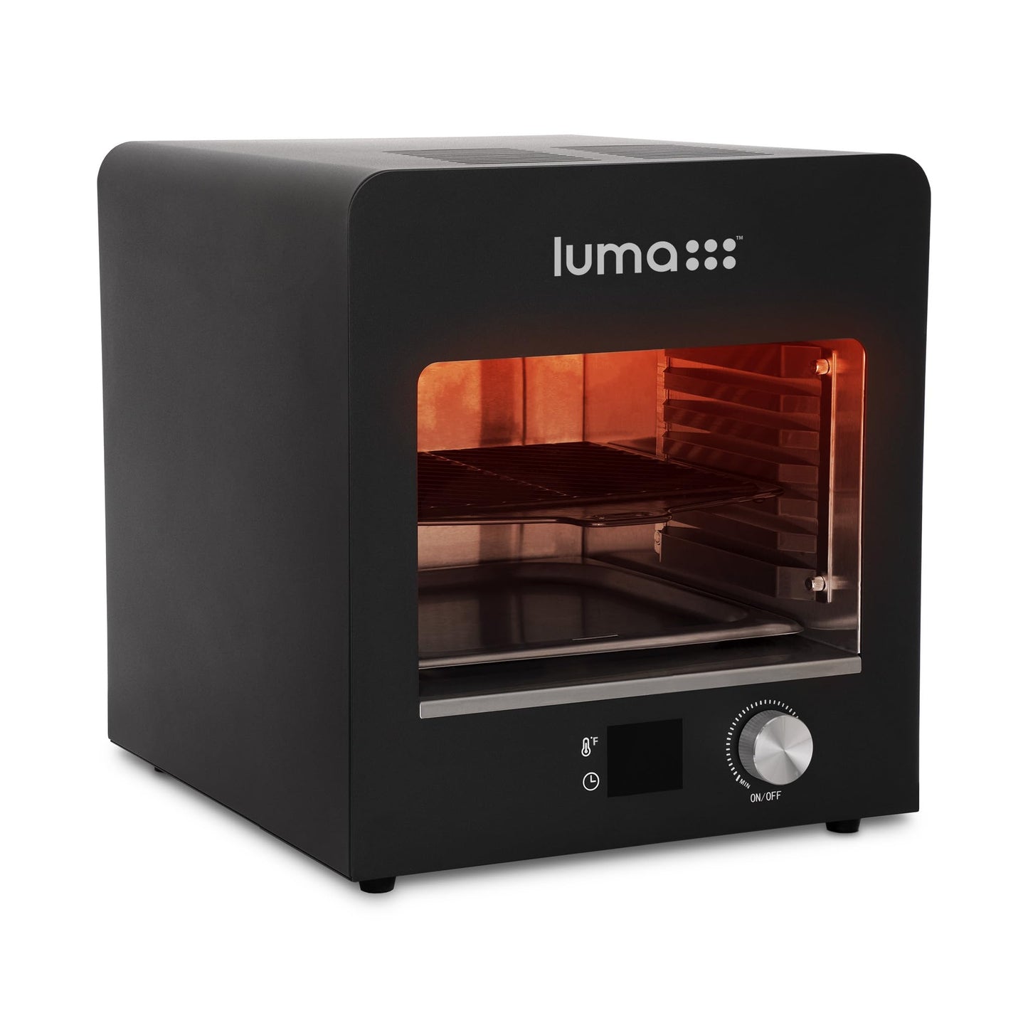 Luma® by Newair Electric Grill for Steaks | 1450°F Infrared Indoor Smoker with Cool-Touch Exterior | Portable Countertop BBQ Grill for Kitchen or Patio