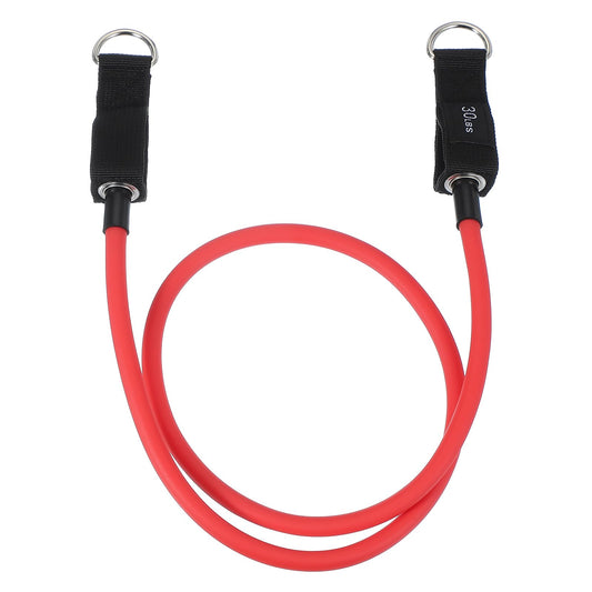 PATIKIL Resistance Tube Bands, 30 lbs Stackable Single Resistance Band Exercise Band Stretch Band for Working Out Man Home, Red