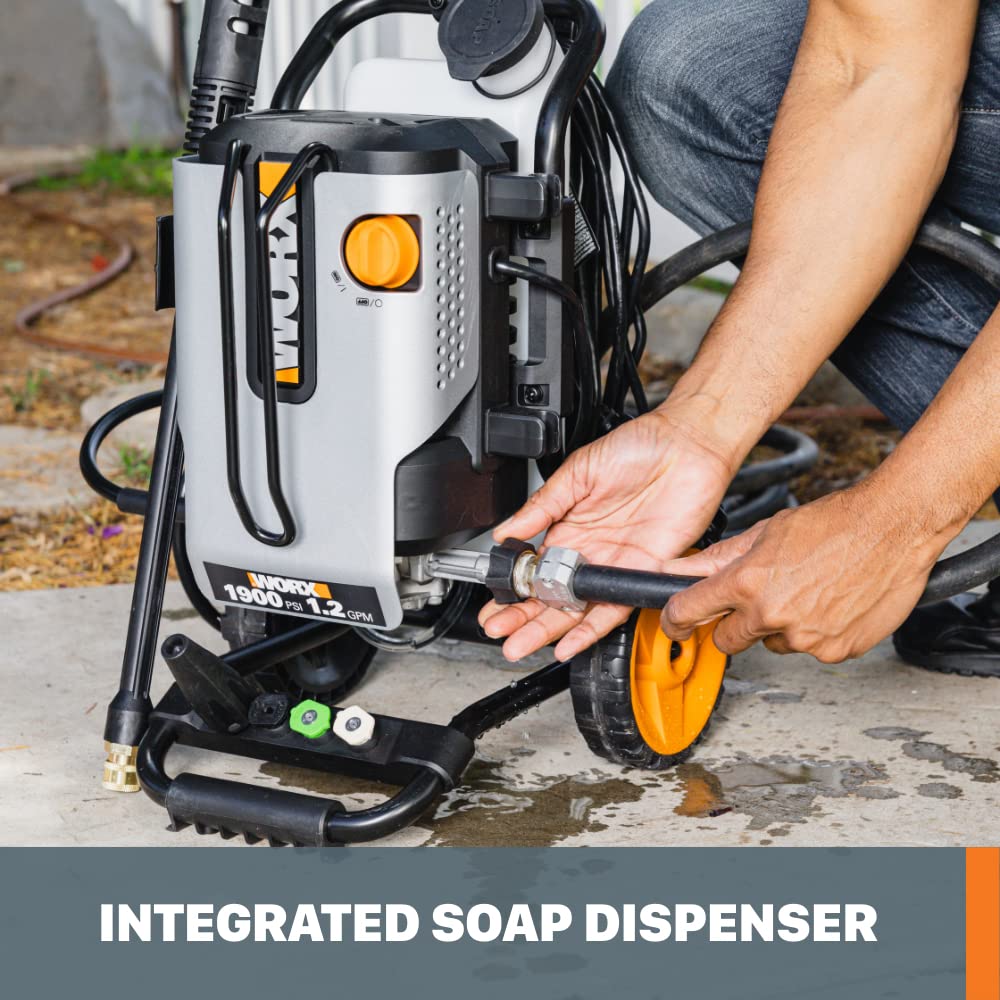 Worx 13 Amp Electric Pressure Washer 2090 PSI - WG606