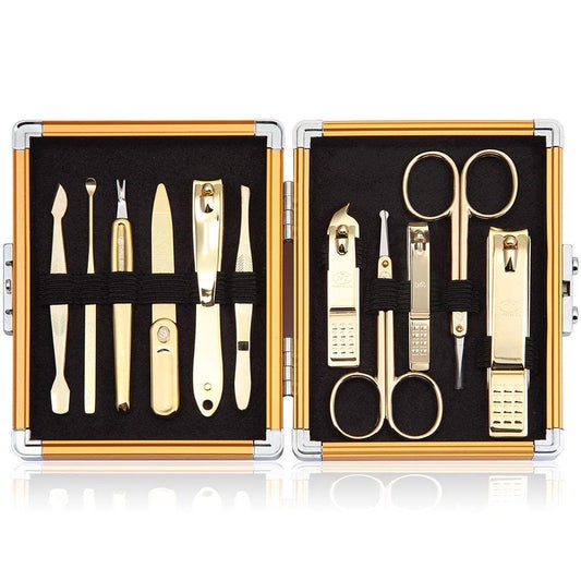 Korean Nail Clipper! World No. 1 Three Seven (777) Premium Quality Gift Travel Manicure Grooming Kit Nail Clipper Set(16000AM), Made in Korea, Since 1975