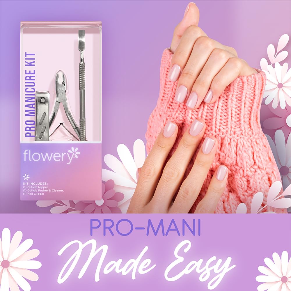 Flowery Pro Manicure Kit, 1-Pack