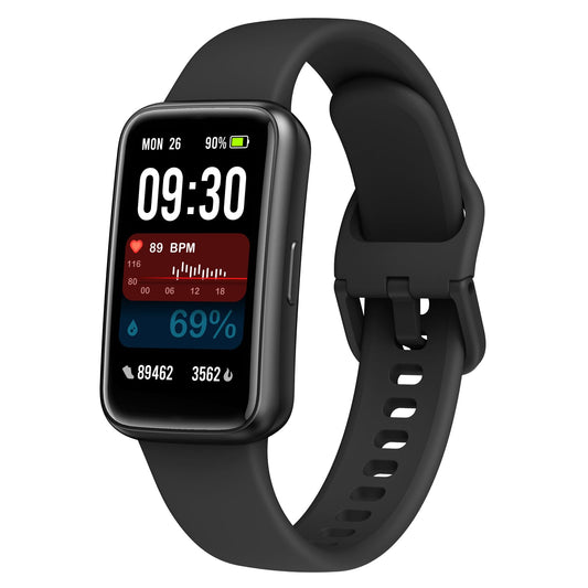 VMQIPNS Fitness Tracker,Smart Watch with 24/7 Heart Rate Blood Oxygen Sleep Monitor,1.47" HD Touchsreen with Step & Calorie Counter 100+ Sport Modes Health Activity Trackers for Men and Women (Black)