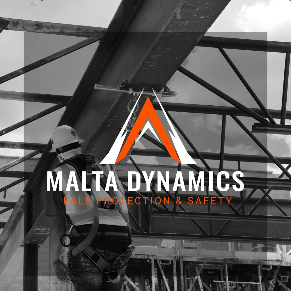 Malta Dynamics Made in USA Galvanized Roof Anchor 18" Top Loop, OSHA/ANSI Compliant