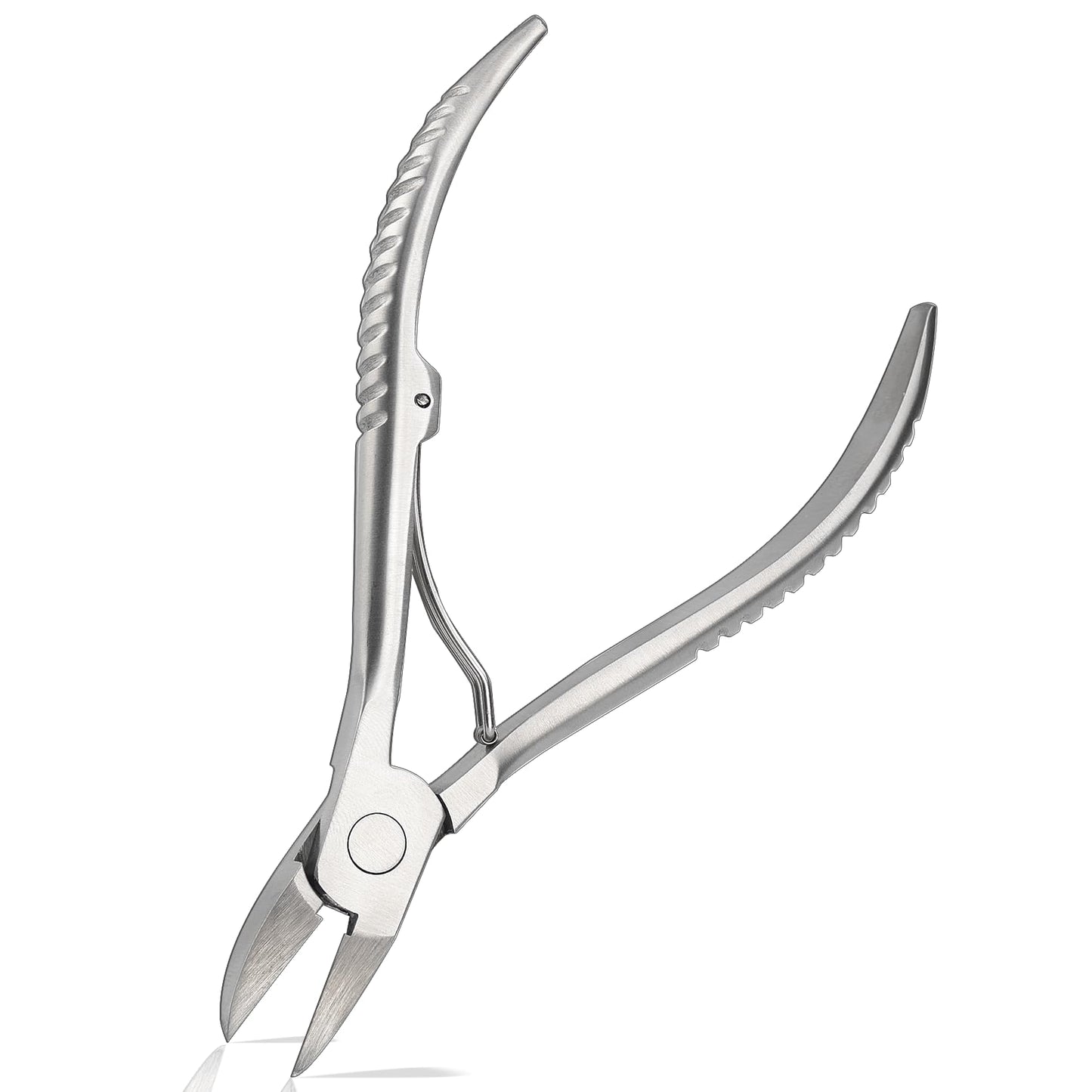 Heavy Duty Podiatrist Toenail Clippers for Thick and Ingrown Nails, Hand Forged Stainless Steel Toe Nail Clippers for Men Women Seniors