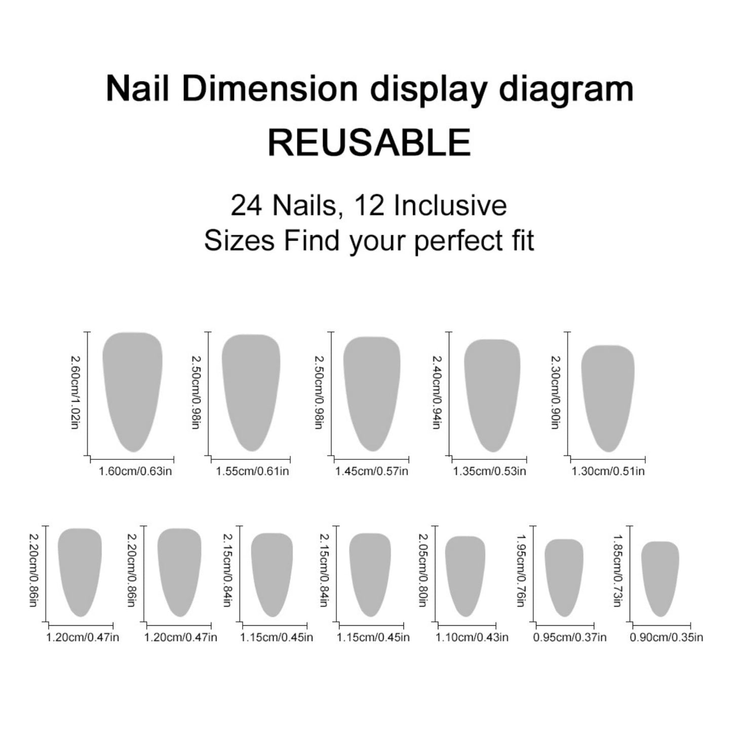 Medium Almond Press on Nails for Women,Cherry & Leopard,Fake Nails with Red Flower,Gold Chain Artificial Stick on Nail