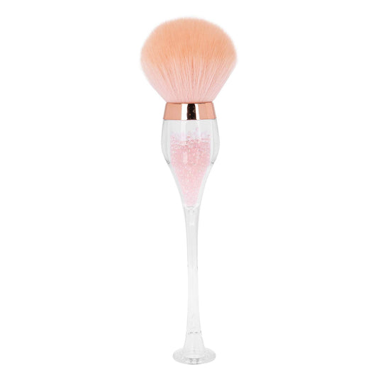 Professional Nail Art Dust Removal Brush, Nail Dust Removal Brush, Portable Blusher Loose Powder Brush Manicure Tool Powder Brush Makeup Brush