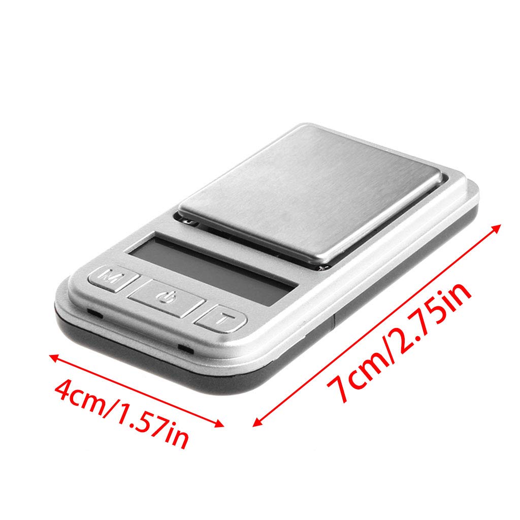 100g 0.01g Jewelry Scale Digital Kitchen Food Weight Gram with LCD Suitable for Grams Smart Weigh