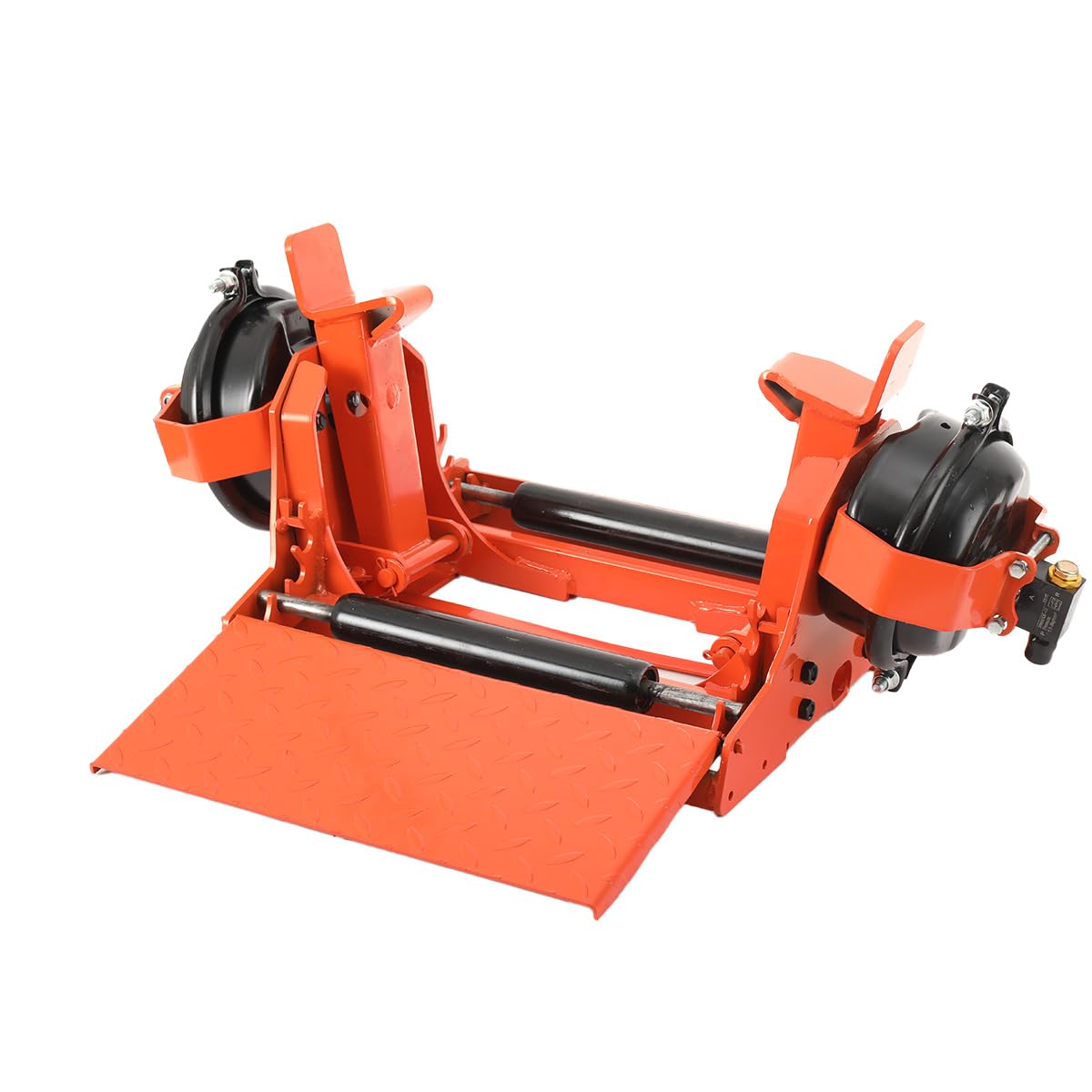 QAVODB Truck Tire Changer Machine, Pneumatic Tubeless Tire Changer with Vacuum Bead Lifter & Bead Breaker for 10R-13R & 22.5 Tires, Semi-Automatic Tire Changer Machine
