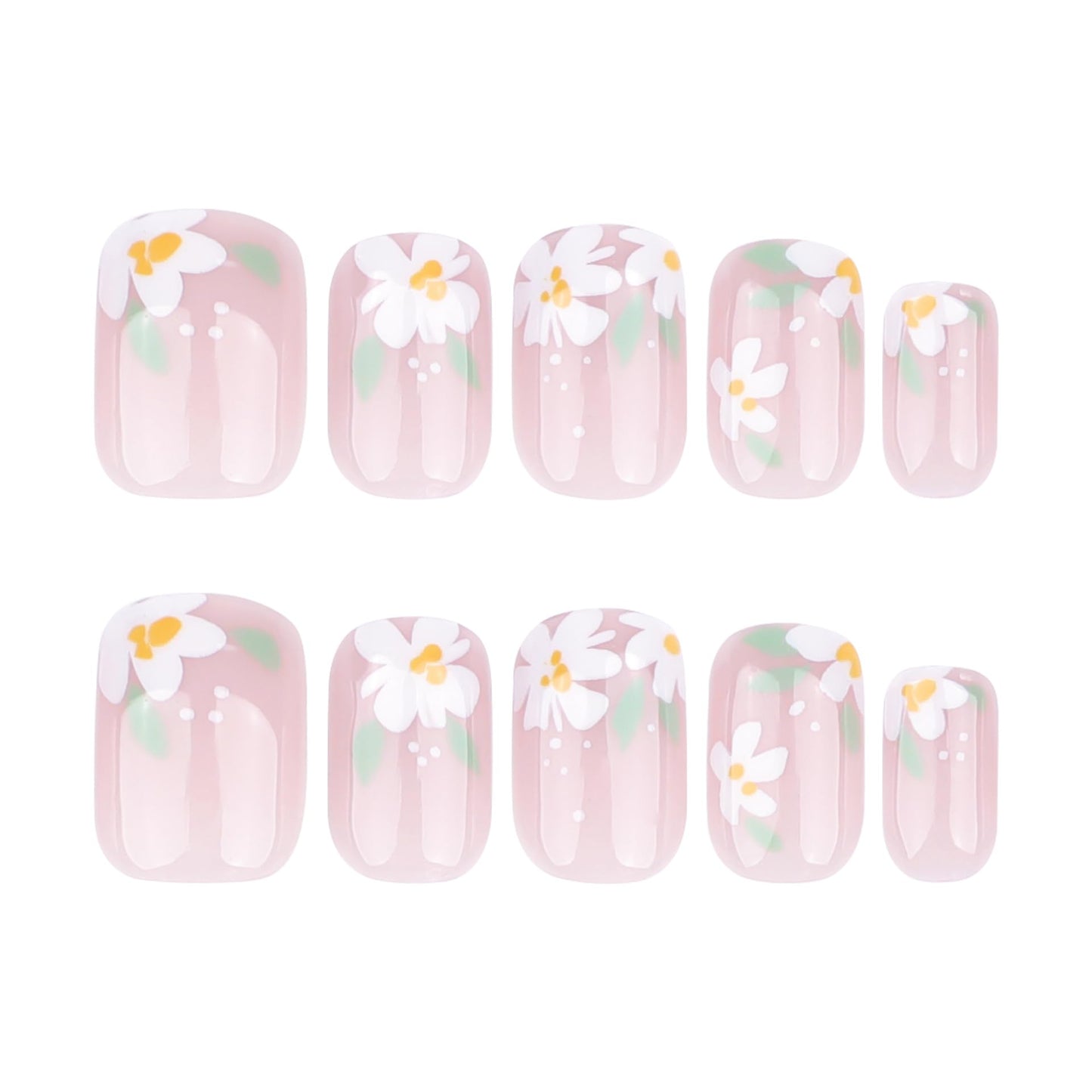 ORZOLATENT Press On Nails Kit - Multi-Style Holiday & Daily Designs | Reusable Artificial False Nails, Salon Quality Glossy Gel Finish | 24PCS 12 Sizes with Tool Kit for Daily Party Wedding Holiday