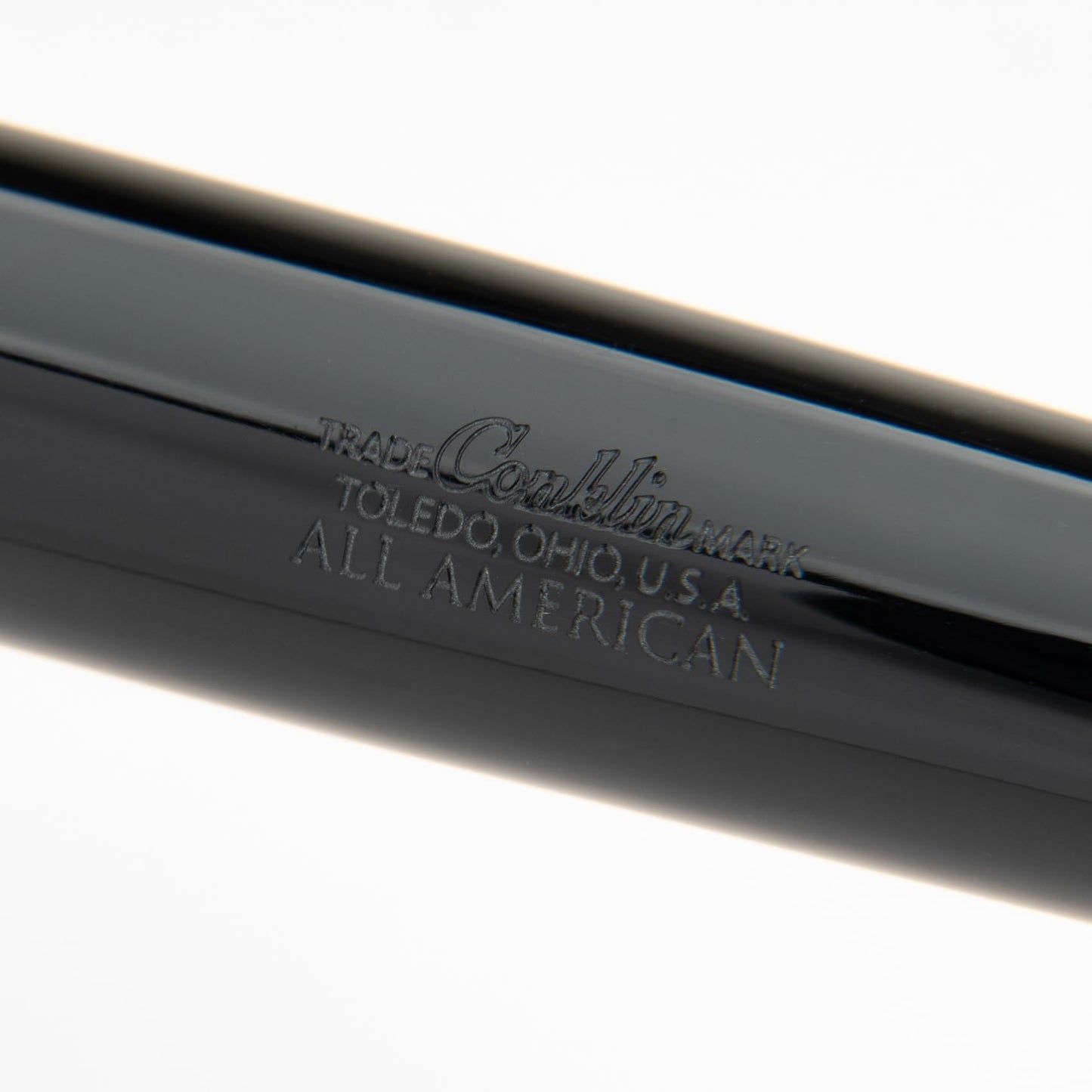 Conklin All American Fountain Pen in Black – Medium Nib, Timeless Design & Premium Craftsmanship – Ideal Gift for Professionals & Collectors