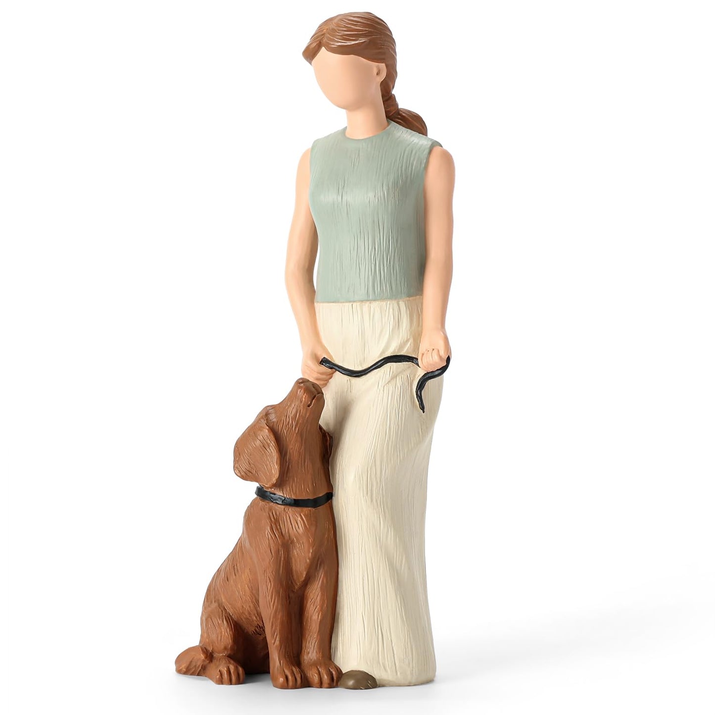 Sister Figurines, Love My Sisters Friends Forever, 2 Women 6.2” Sculpted Hand-Painted Figures Gifts for Christmas Birthday (Sister)