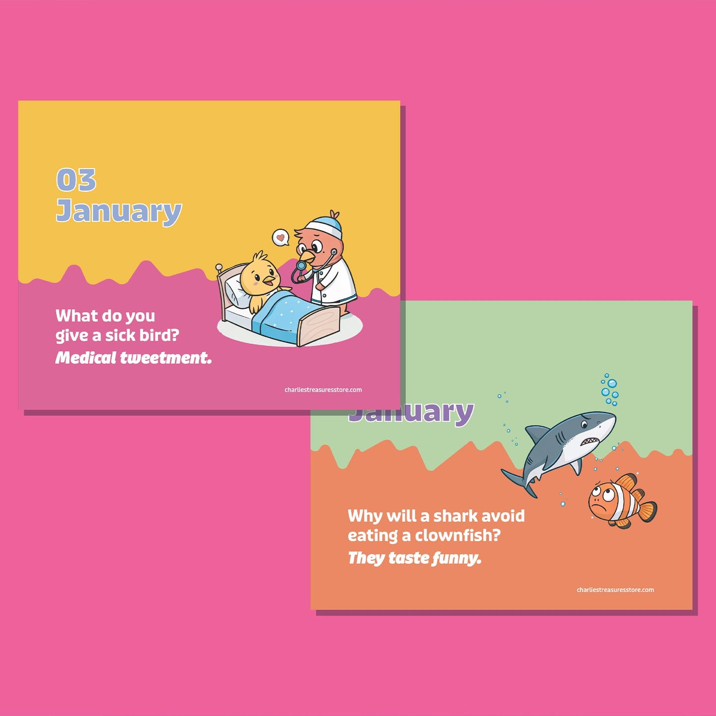 Daily Kids Joke Calendar for Year After Year Fun | Perpetual Fun For Kids, Daily Puns & Humor for Children, Great Way To Add a Touch of Humor To Your Child's Routine