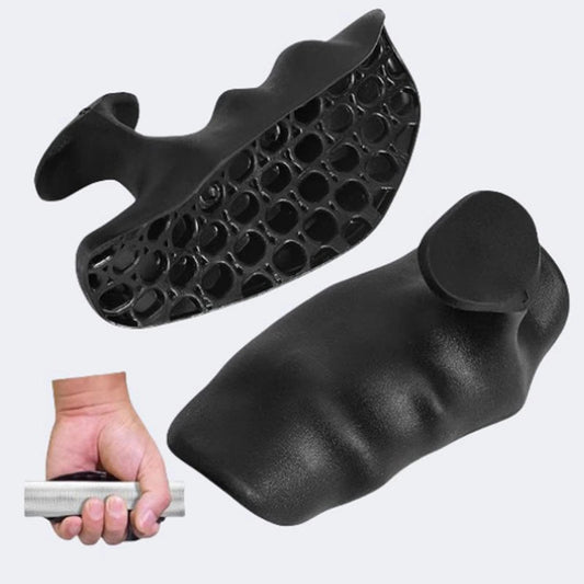 Anti-Slip Workout Grips - Silicone Dumbbell Bar Handle Grips | Weight Lifting Grips | Ergonomic Rubber Hand Protector Gloves | Ergonomic Palm Protection Glove for Gym Enthusiasts