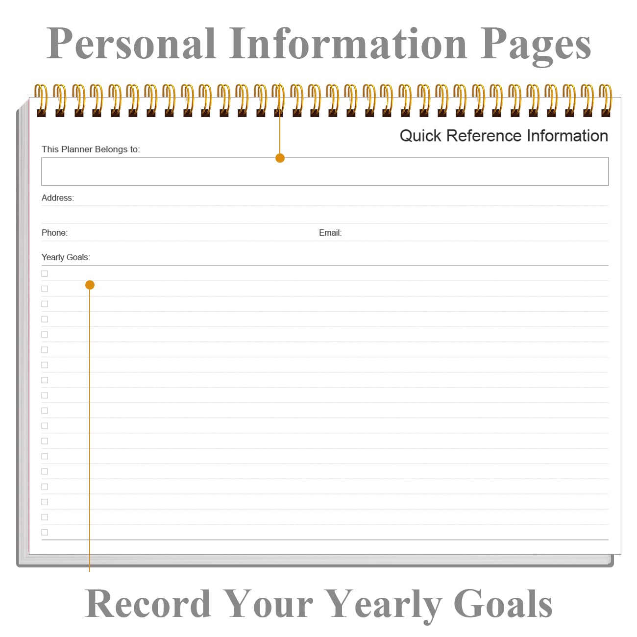 Weekly Productivity Planner - 8.5" x 11" Dashboard Desk Notepad Has 6 Focus Areas to List Tasks for Goals, Projects, Clients, Academic or Meal-Organize Your Daily Work Efficiently, 54 Weeks, Grey
