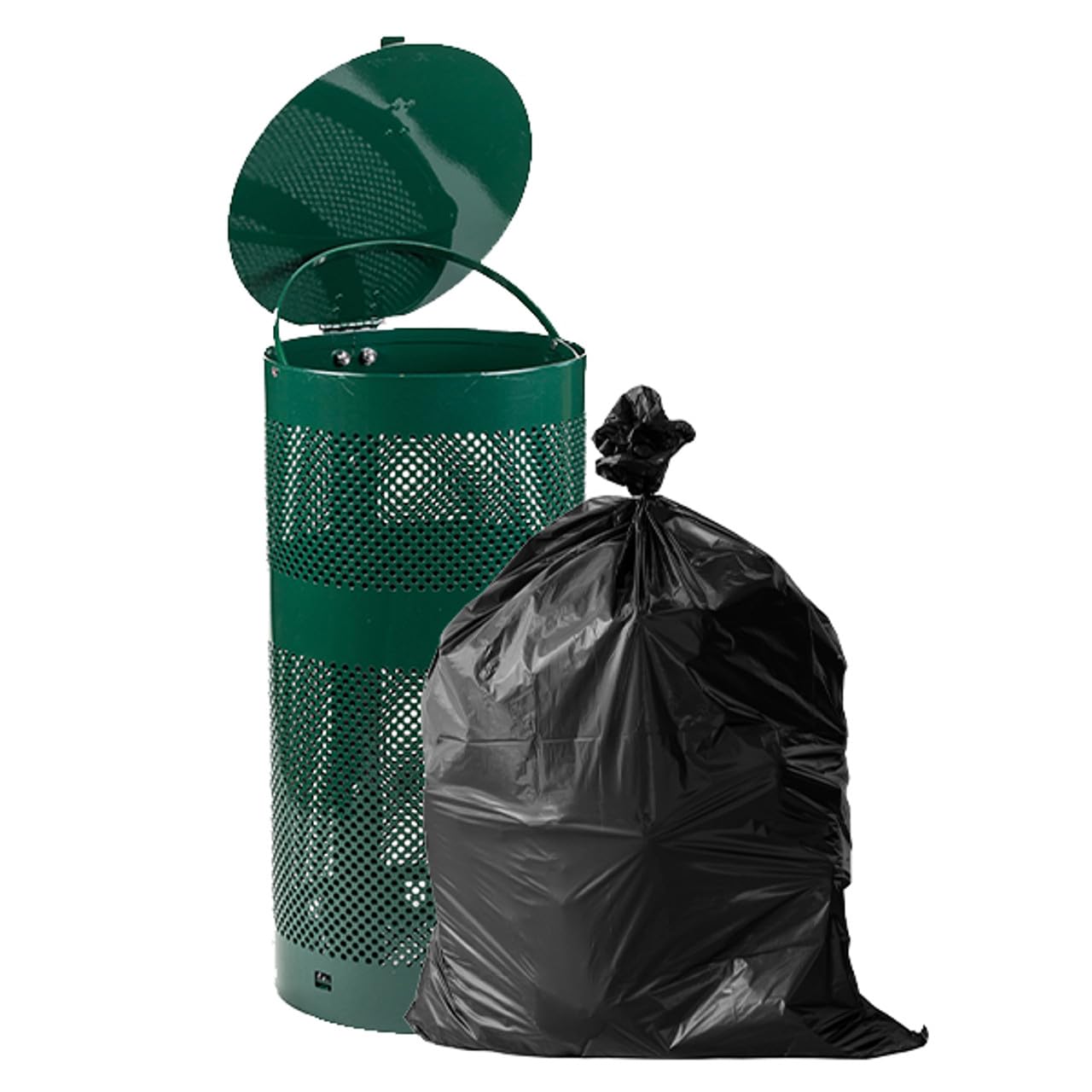 Zero Waste USA Commercial Grade 4 Dog Waste Station Refill Bags Bundle - 6,000 roll bags in 30 rolls of 200 & 4 rolls of 50 Dog Waste Station Can Liners - 40% Thicker competitor brands Roll Bags
