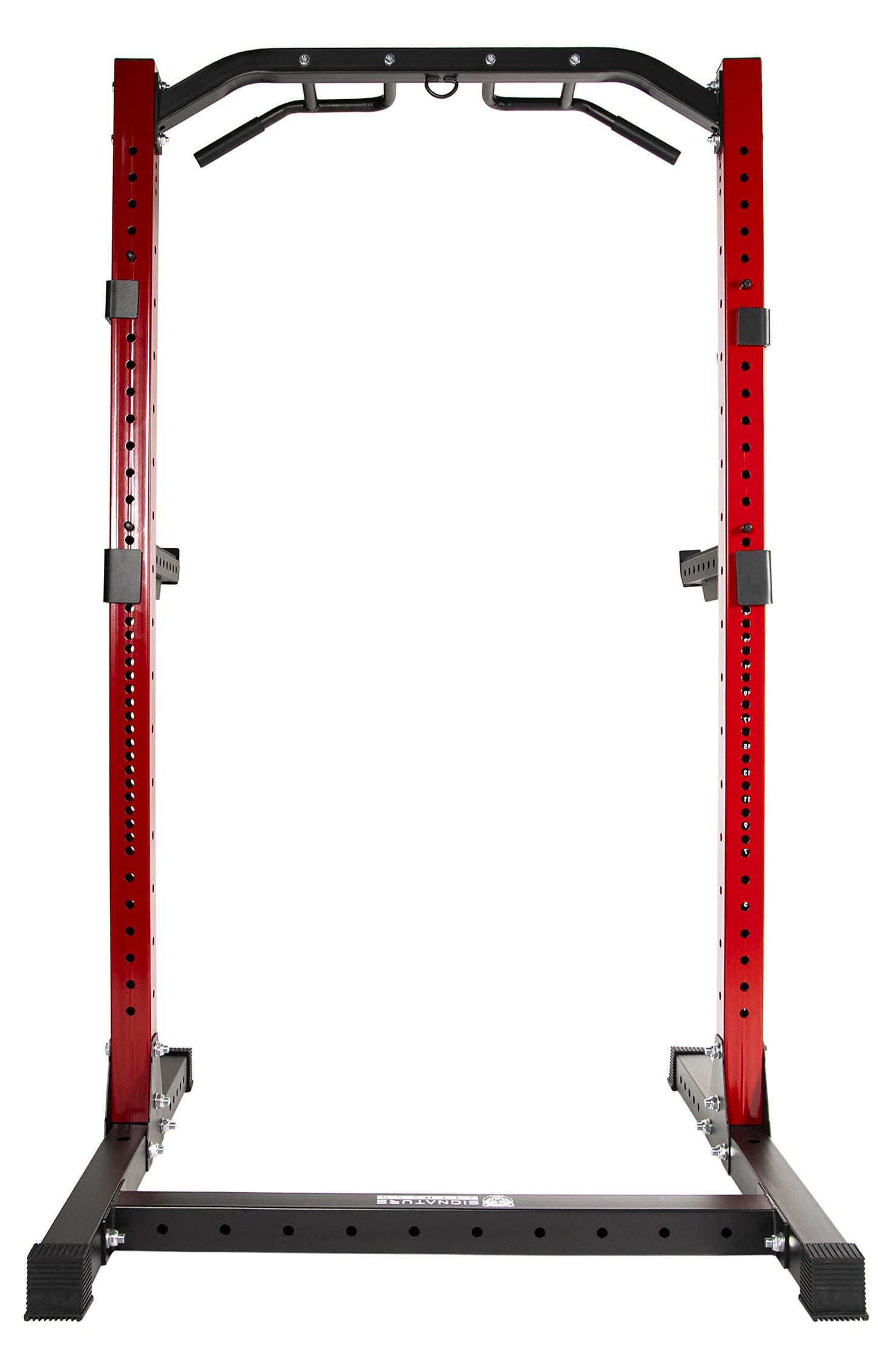 Fitvids Power Rack Squat Stand, 1000 Pound Capacity 3“ x 3” for Home Gym with J-Hooks