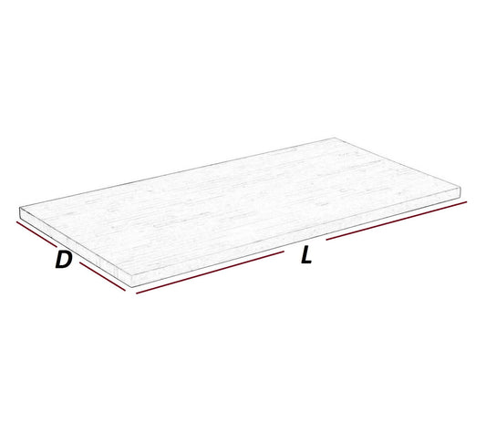 Nexel BTM430 Maple Bench Top, 48" W x 30" D x 1¾" Thick