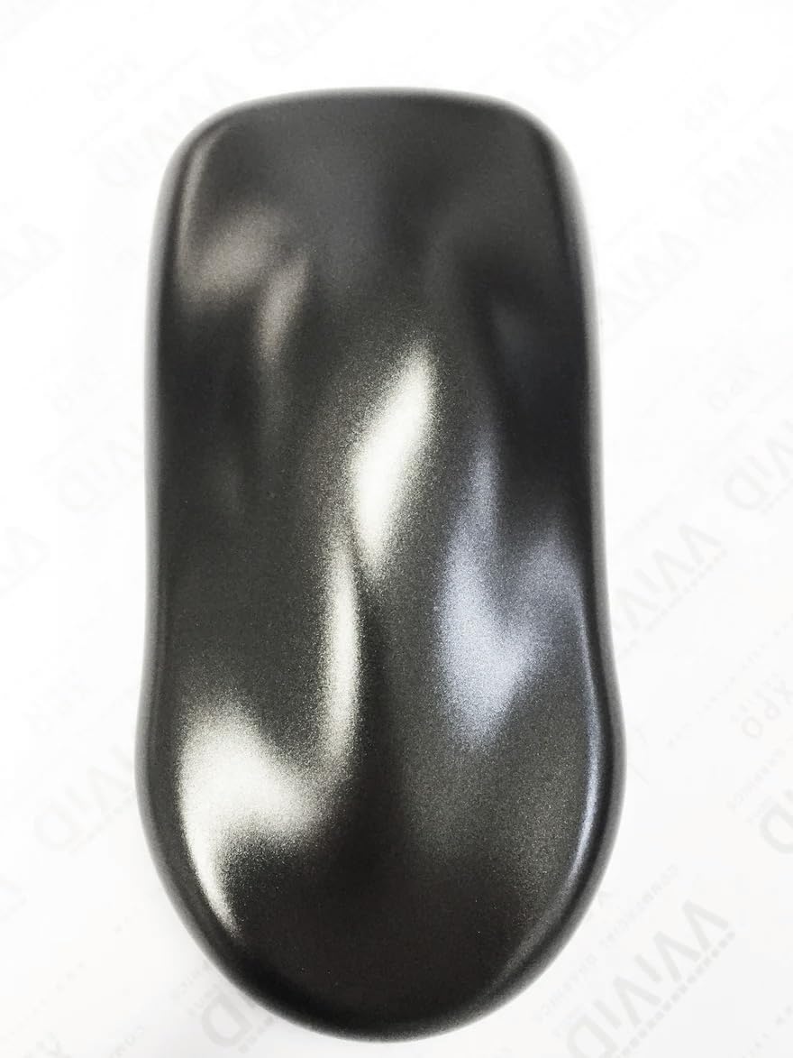 VViViD Black Satin Chrome Car Wrap 25ft x 5ft Stretch Conform Cast Vinyl DIY