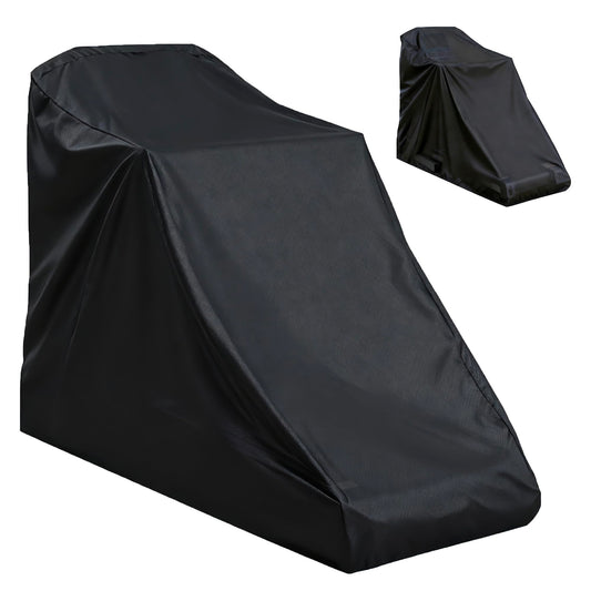 Non-Folding Treadmill Cover, dustproof and Waterproof Cover, Oxford Cloth Waterproof Sunscreen Cover (Black)