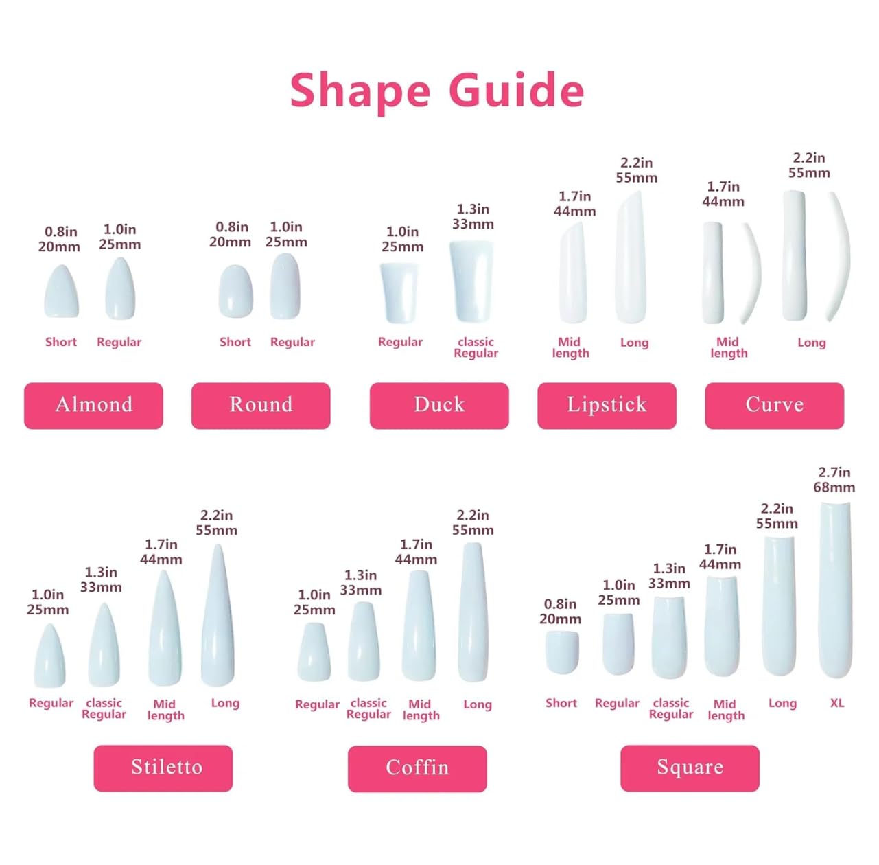 LOVFUL Reusable Press on Nails | Regal Glitz | Salon Quality Sustainable Style Handmade with Full Covered Crystals | Stiletto Mid Length 1.7 in | H259-M