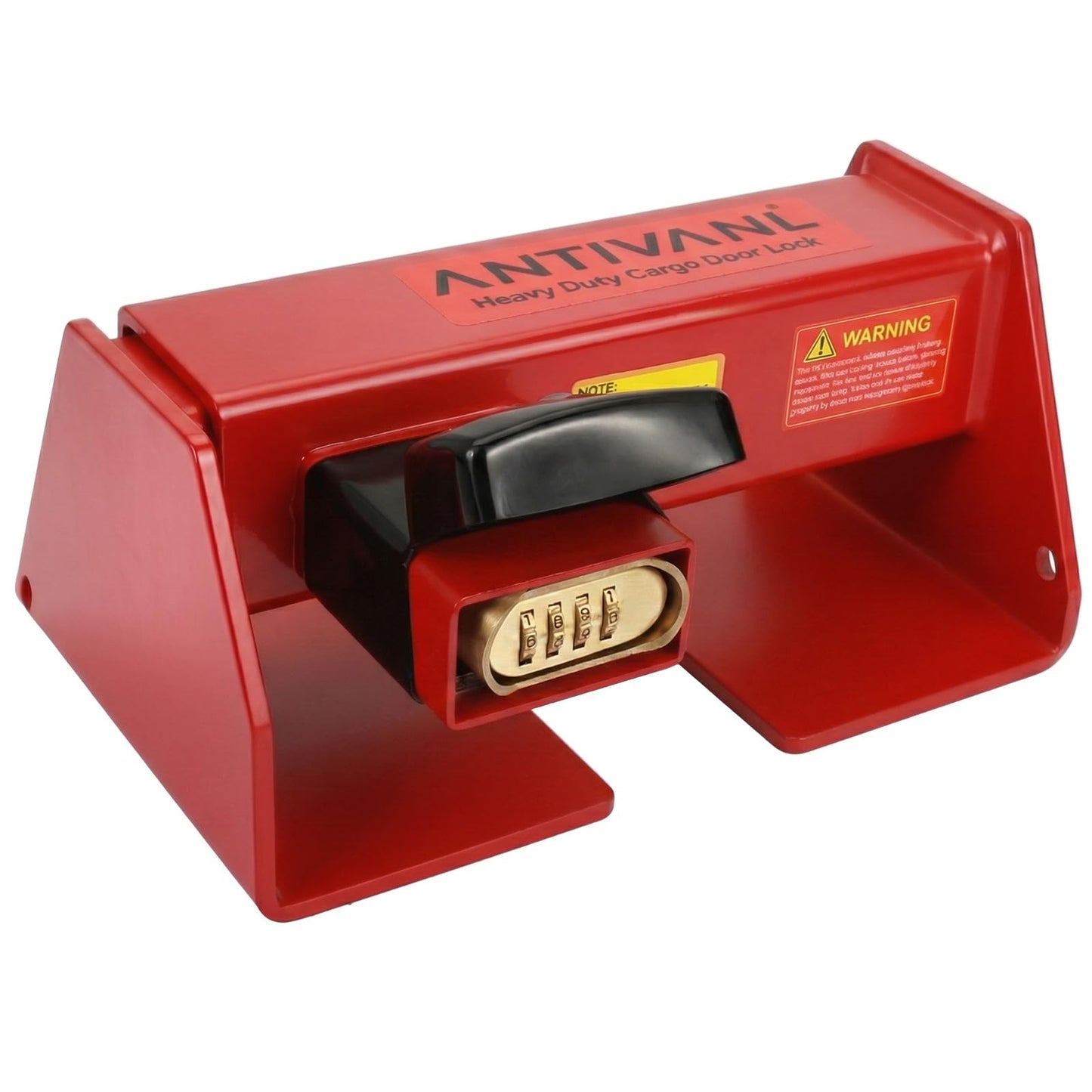 Antivanl Shipping Container Locks Heavy Duty with Combination Lock, Maximum Security Semi Trailer Door Lock, Shipping Container Combination Locks for Semi Trailer Door Security (9 3/8" to 16")
