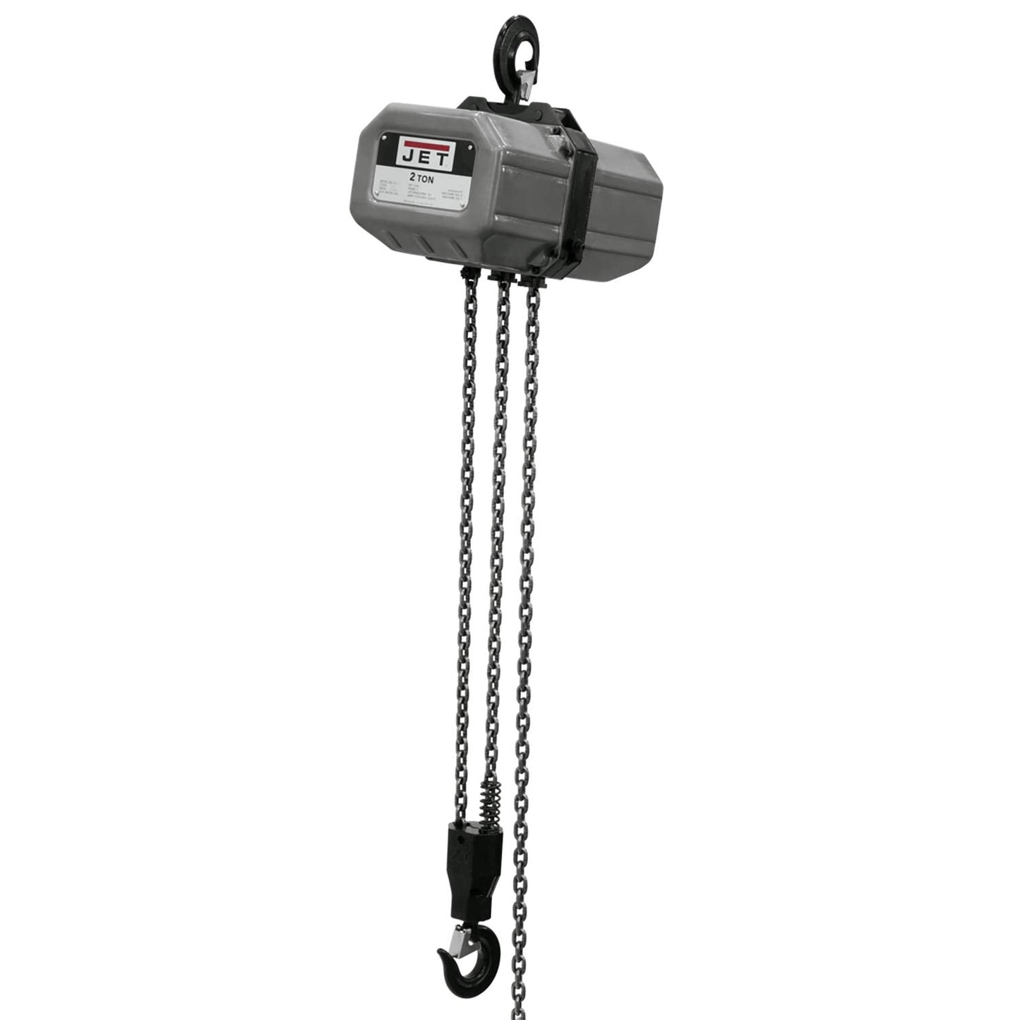 JET 2-Ton Electric Chain Hoist, 20' Lift, 460V 3Ph (2SS-3C-20)