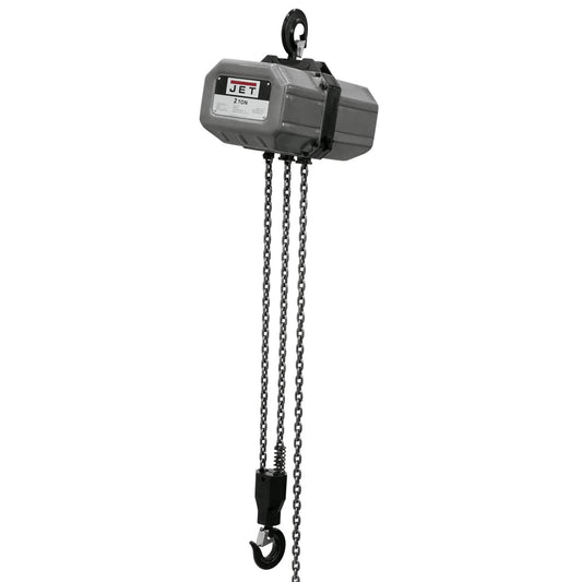 JET 2-Ton Electric Chain Hoist, 20' Lift, 460V 3Ph (2SS-3C-20)