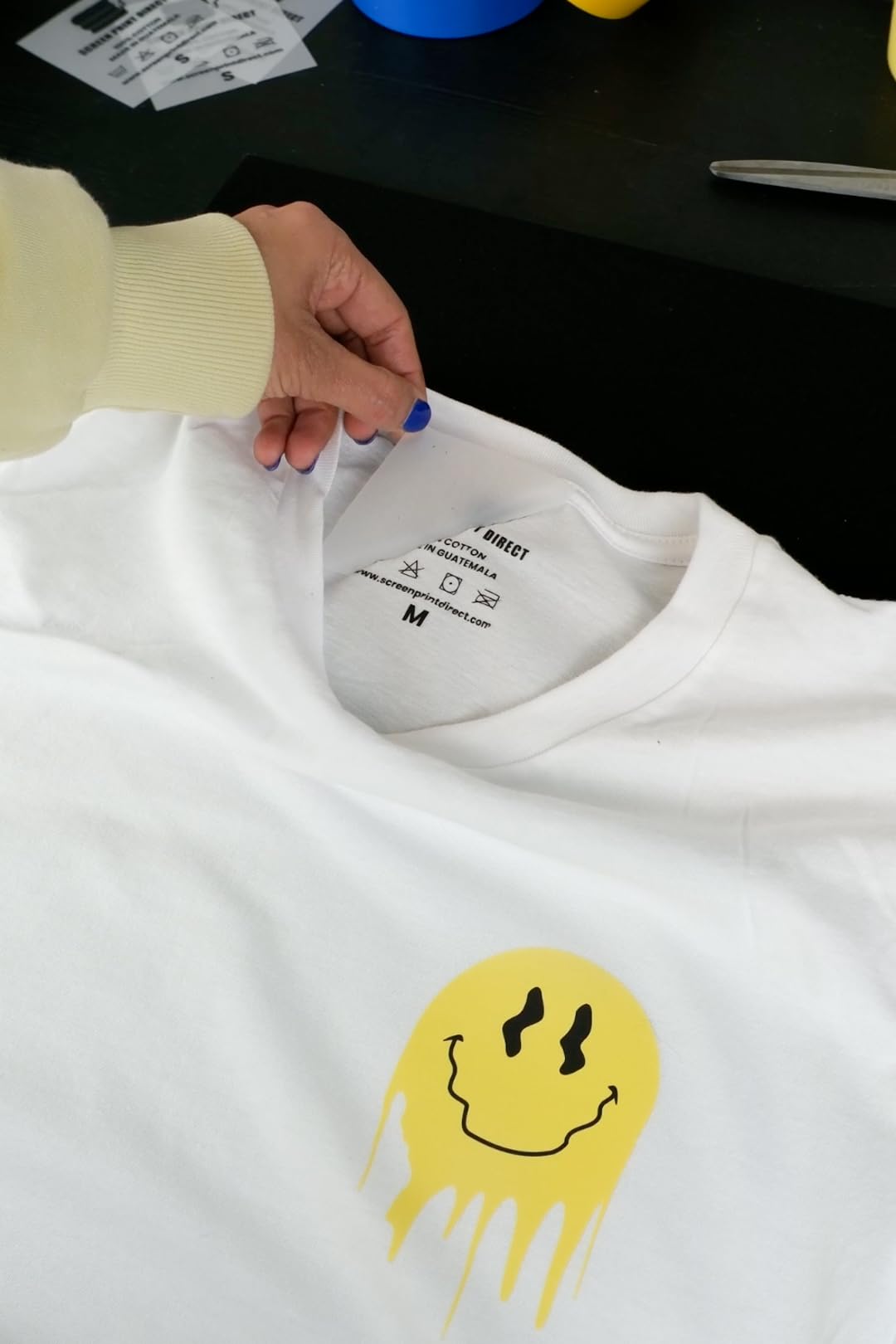 Mini Heat Press Machine – Portable Easy Press for T Shirts, Hats, Mugs & Vinyl with 3 Heat Settings - Heat Transfer Iron for Logo Printing, Ideal for Crafting, DIY Design & Small Heat Press Projects
