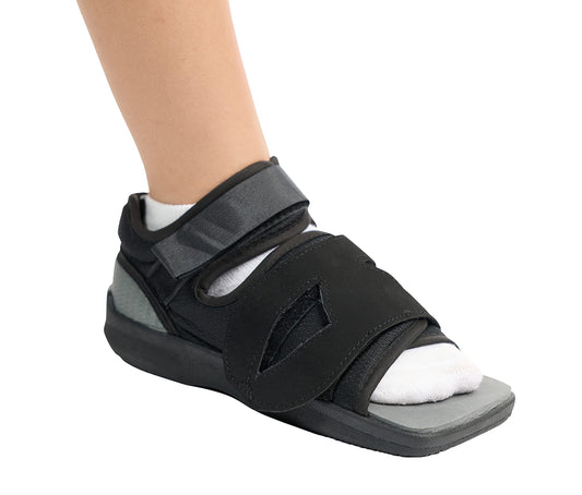 United Ortho Post-Op Shoe - Orthopedic Adjustable Recovery Shoe For Broken Foot or Toe, Post Surgery, Lightweight Medical Shoe, Left or Right Foot, (Women's Large)