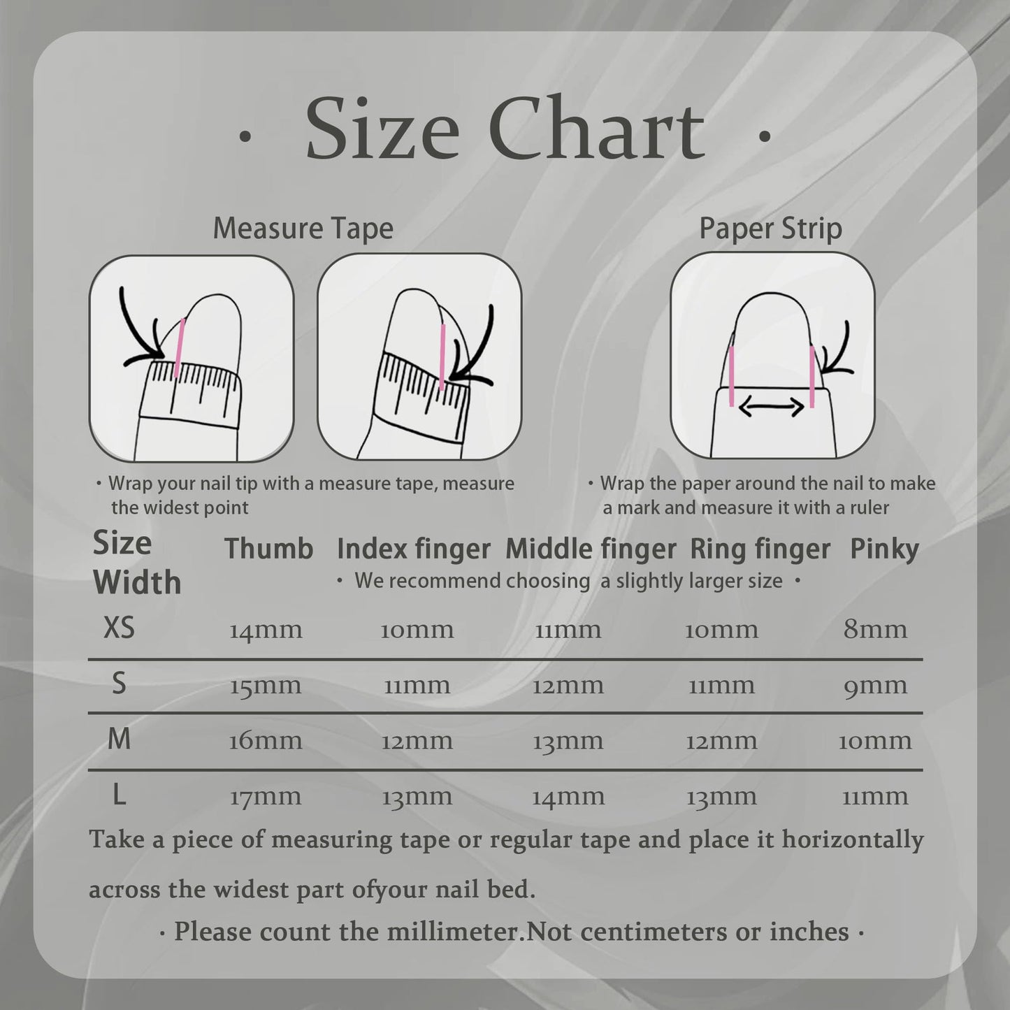 Yabonica French Tip Press On Nails Long Stiletto,10 Pcs Handmade Acrylic Fake Nails Press Ons Salon Design Stick On Nails,Luxury UV Gel Glue On False Nails with 3D Rhinestone (Middle Size)