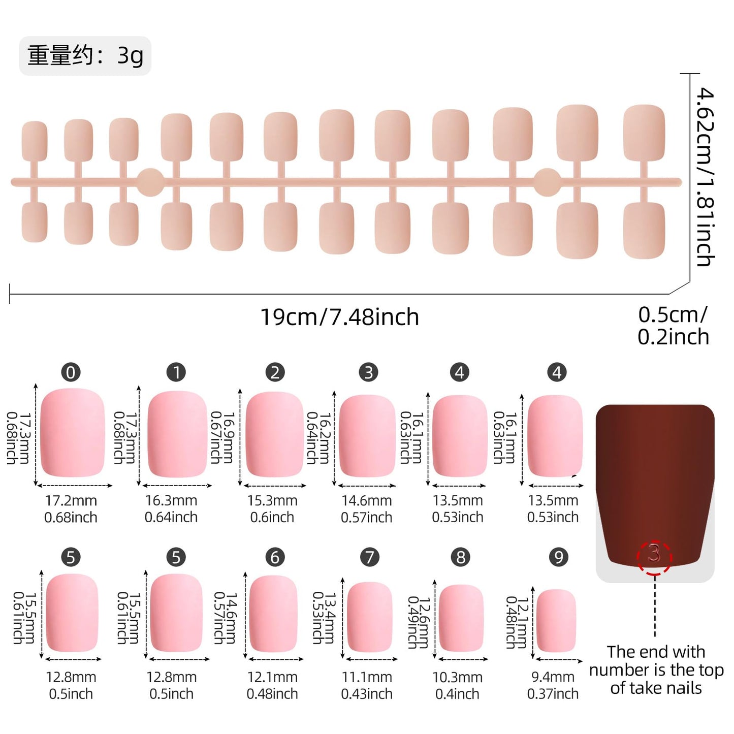 120Pcs Short Press on Nails Set Square Fake Nails Glossy Full Cover False Nail Pure Color Nail Press ons Glitter Stick on Nail for Women Shiny Manicure 5 Colors