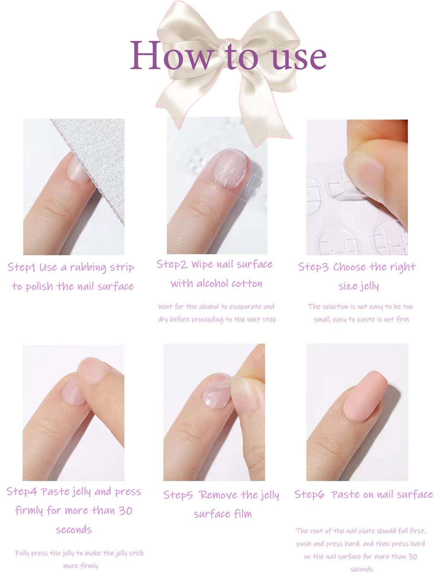 SWEKKE Blue Short Almond Press-on Nails - Full Cover Floral With Gold Glitter, Glossy French Acrylic Design - Handmade Manicure for Women and Girls - 24 Pieces