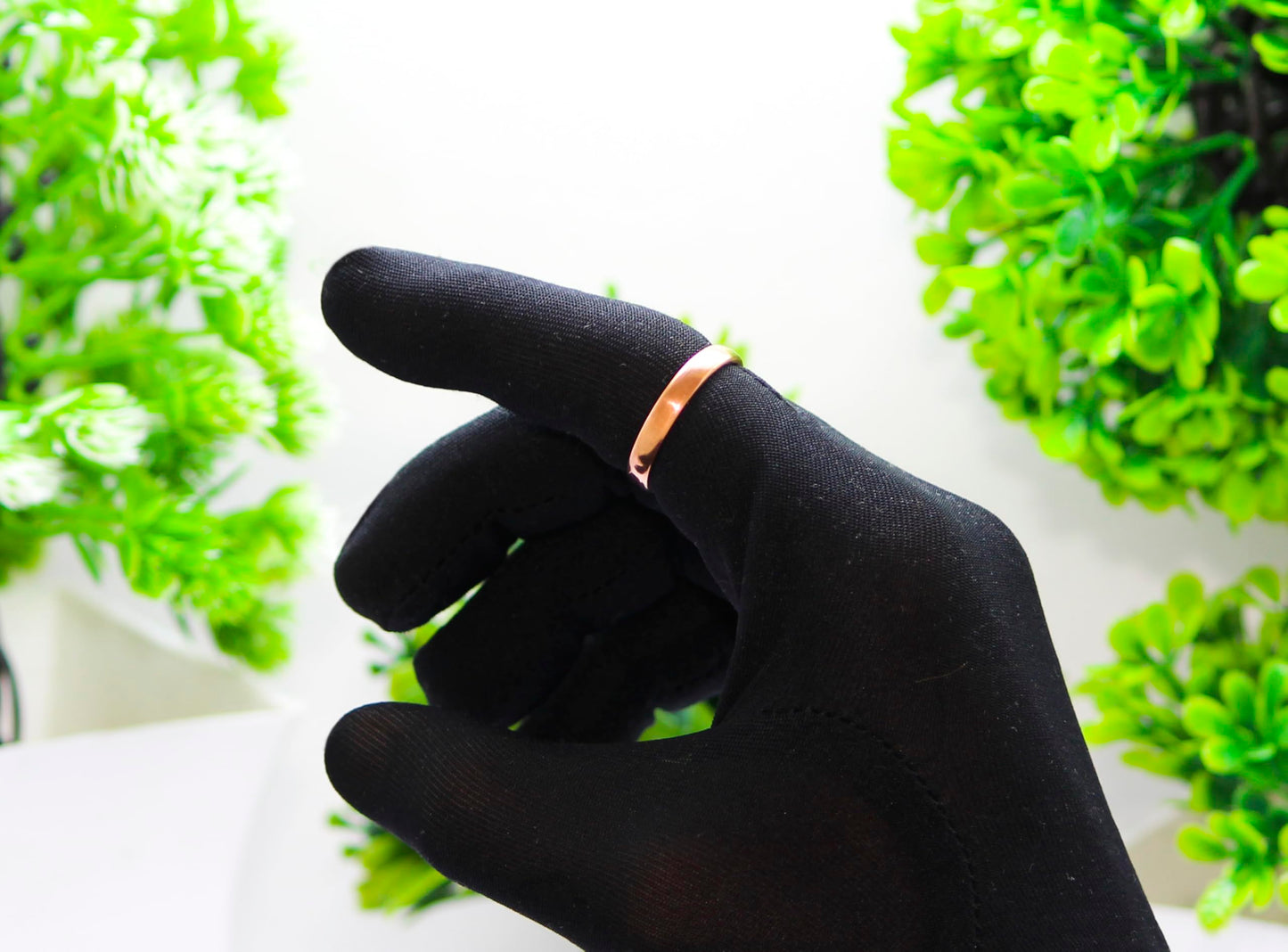Krishnaa Jewels Pure Copper Handmade Classic Band Ring Ethnic Gift Jewelry for Men and Women (11)