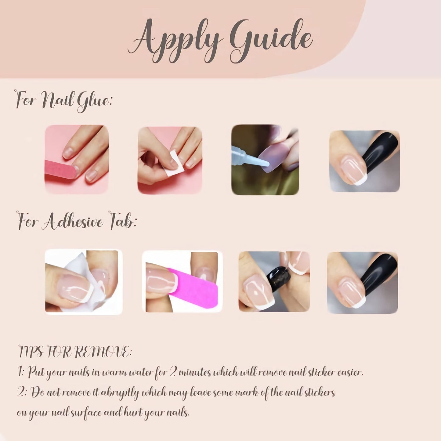 BABALAL Press on Toenails French Tips Toe Nail Press ons Fake Toe Nails Black False Toenails Full Cover Acrylic Glue on Toenails with Designs Toe Press on Nails Stick on Toenails for Women Manicure