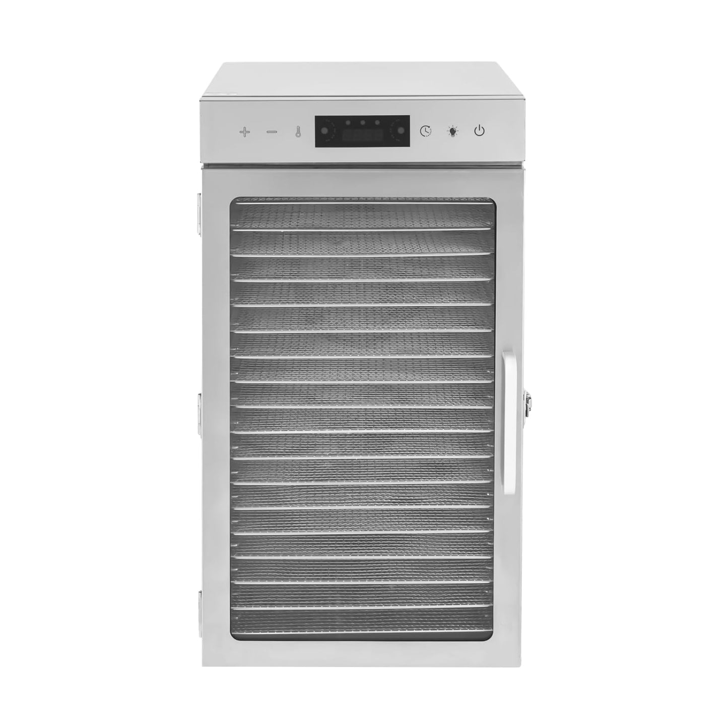 Commercial Dehydrator Large Dehydrators for Food and Jerky, 800W 18 Trays Commercial Electric Food Dehydrator Machine Stainless Steel Meat Dehydrator Fruit Dryer, 86℉-194℉ & 24Hour Timer