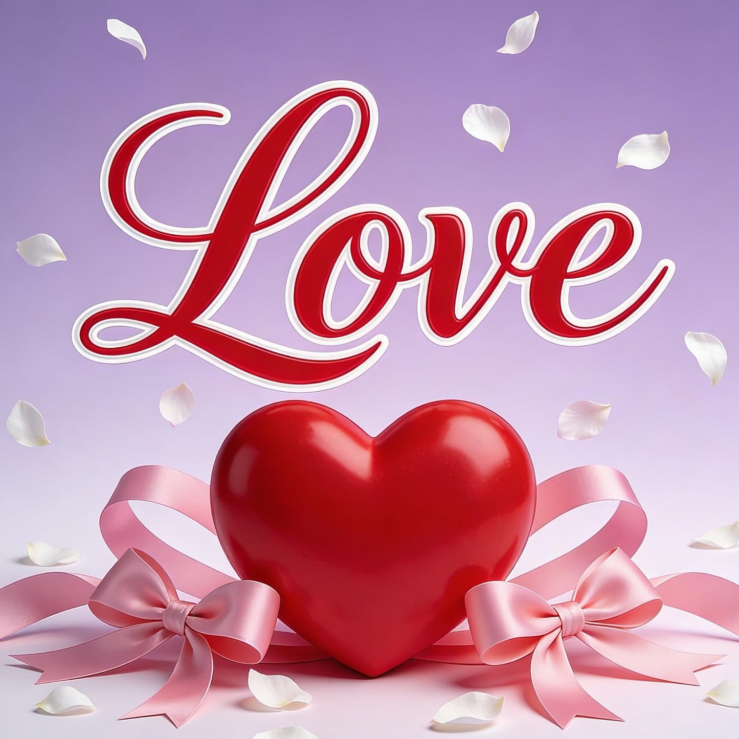 Valentines Press on Nails Medium Almond Artificial Acrylic French Fake Nails 3D Star with Irregular Love Coffin Nail Full Cover Glossy Heart Glue on Nail Artificial Fingernails Women Festival Manicure