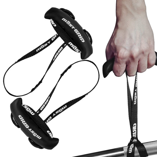 MOST GRIP Neutral Grip Pull Up Handles for Home Gym Workout, Ergonomic Pull Up Grips with Non-Slip for Pull Up Bar and T-bar Row