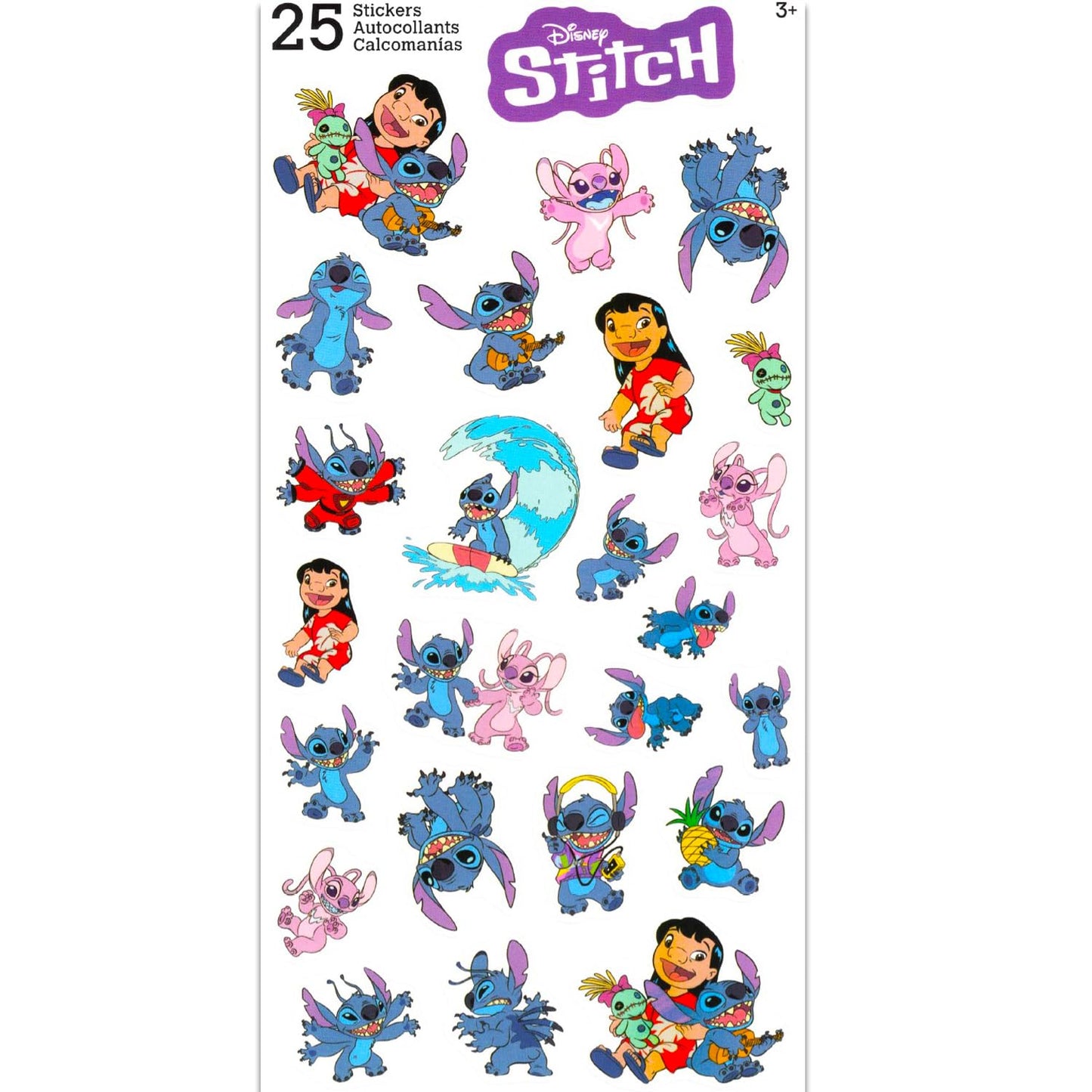 Lilo and Stitch Sticky Note Tab Set - Bundle of 200+ Sticky Tabs (7 Styles) Plus Pens, Stickers for School & Office Supplies | Stitch Desk Accessories
