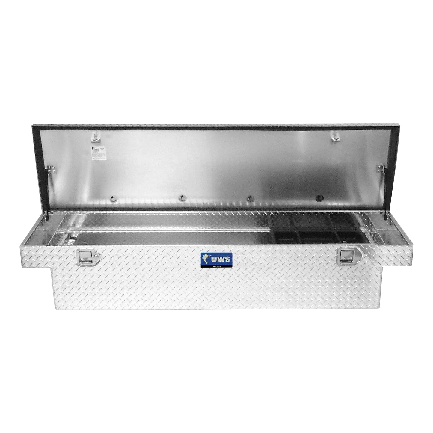 UWS EC10561 72-Inch Heavy-Wall Aluminum Truck Tool Box, RigidCore Lid