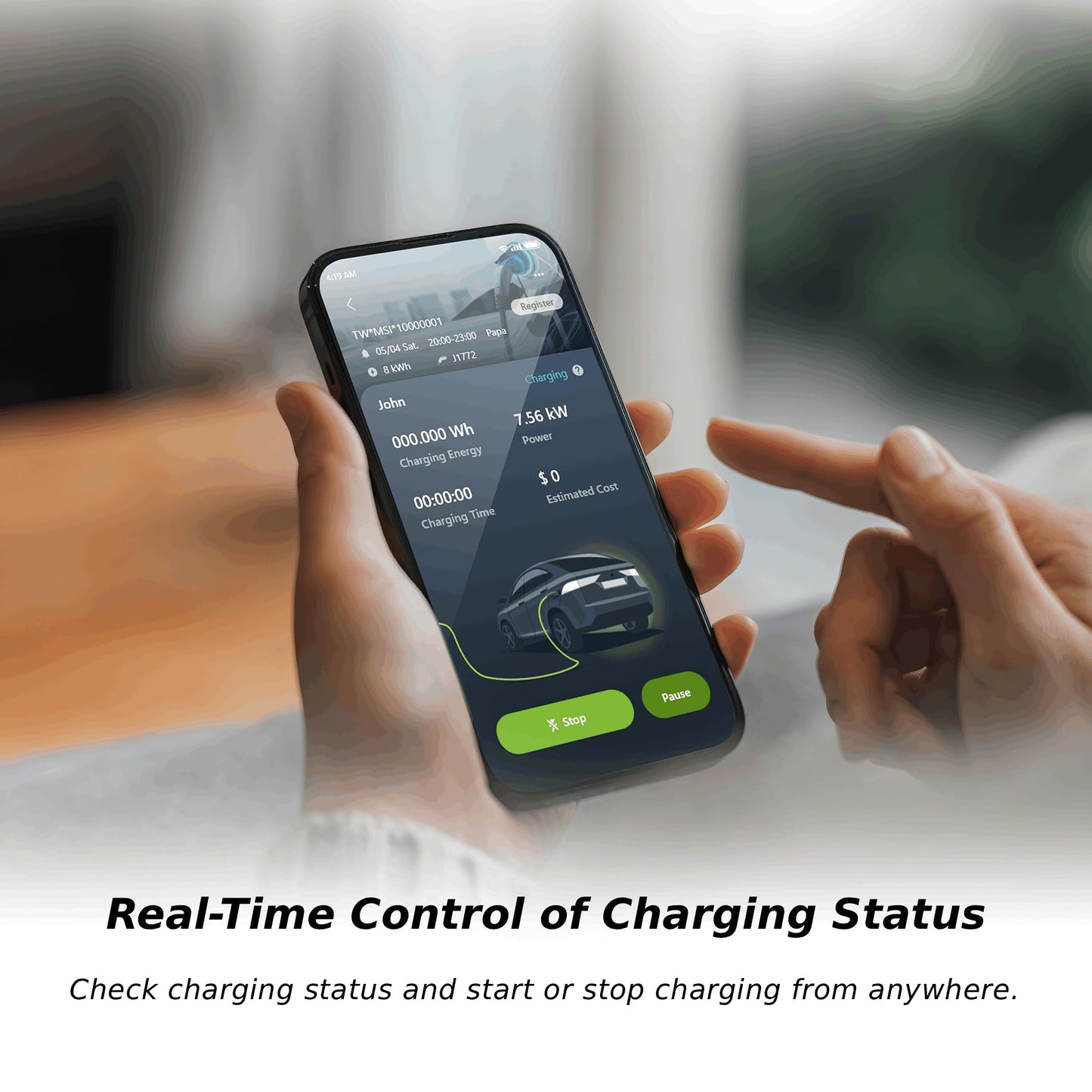 MSI EV Life Type 1 (J1772) NEMA 14-50, Level 2 Charger, 240V, 40A, 9.6KW, IP55 Rated-Water and dust Resistant, IK08 Impact Resistant, UL2594 Certified, Energy Star, 5 Years Warranty