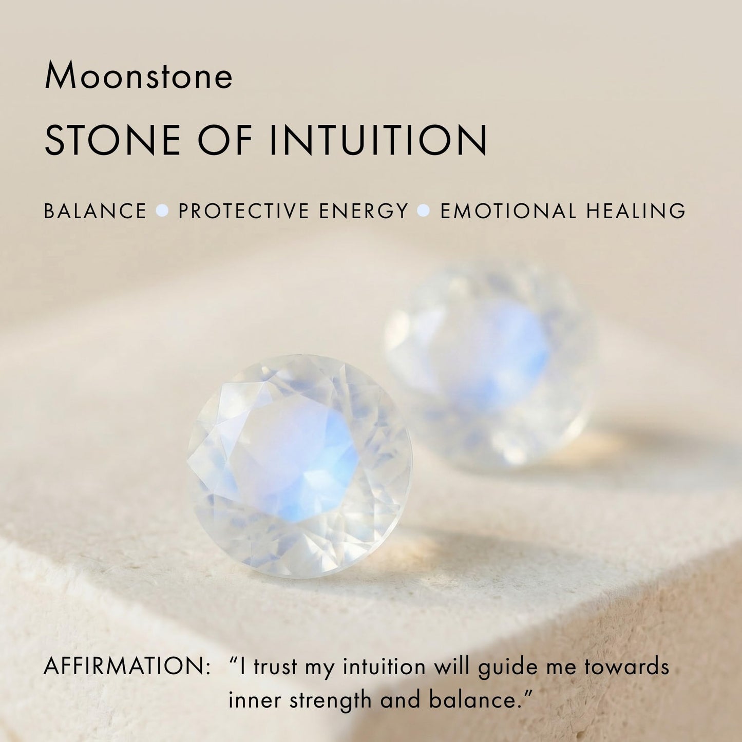 Moon Magic Moonstone Necklace - Pisces Zodiac Constellation / 925 Sterling Silver - 18k Rose Gold - Yellow Gold Rainbow Moonstone Necklaces for Women/Authentic Rainbow Crystal Jewelry