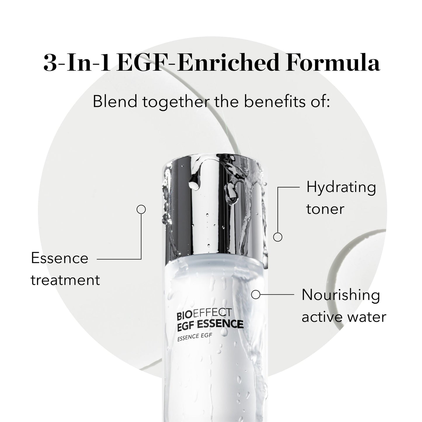 BIOEFFECT EGF Essence Toner Facial Skin Care, Hydrating Icelandic Beauty Water to Prime Skin with Minerals, Glycerin and Plant Based Growth Factor Proven to Deliver Anti-Aging Results