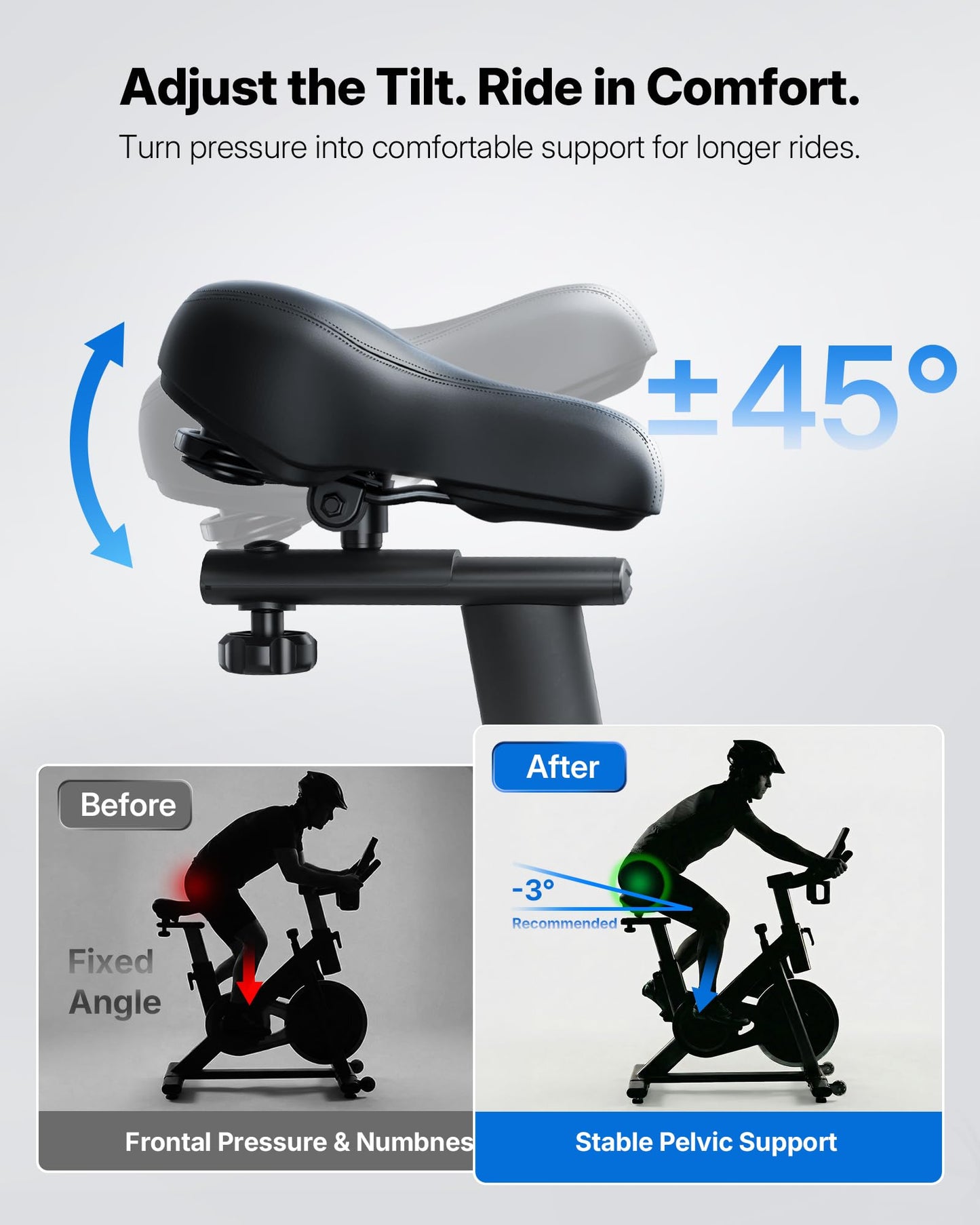 Merach Magnetic Exercise Bike, Indoor Cycling Bike with Self-Developed App, 350 LBS Weight Capacity, Comfortable Seat Cushion & Tablet Mount, Stationary Bike for Home Gym Fitness