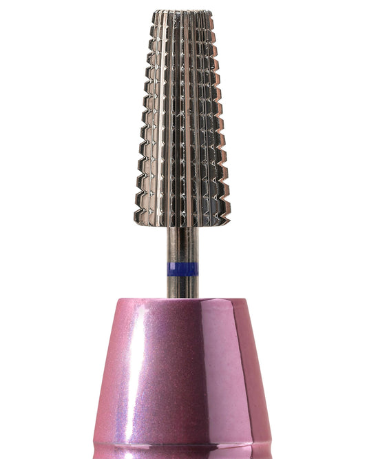 V Beauty Pure 5-In-1 Professional Nail Drill Bits (Medium) - Electric Nail Drill Kit for Manicure, Pedicure & 3D Art - Portable EFile Nail Tech Drill Bits for Nail Technicians, Salon & Home DIY