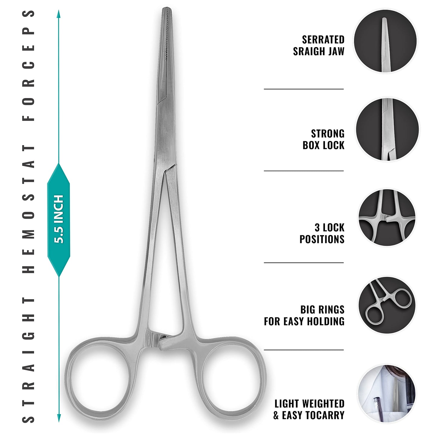 ASA TECHMED Nurse Utility Belt – Complete Medical Belt Utility Kit, Pro Pack Pocket Organizer Pouch Hip Bag for EMT, CNA, NP, PA, Student, Teal