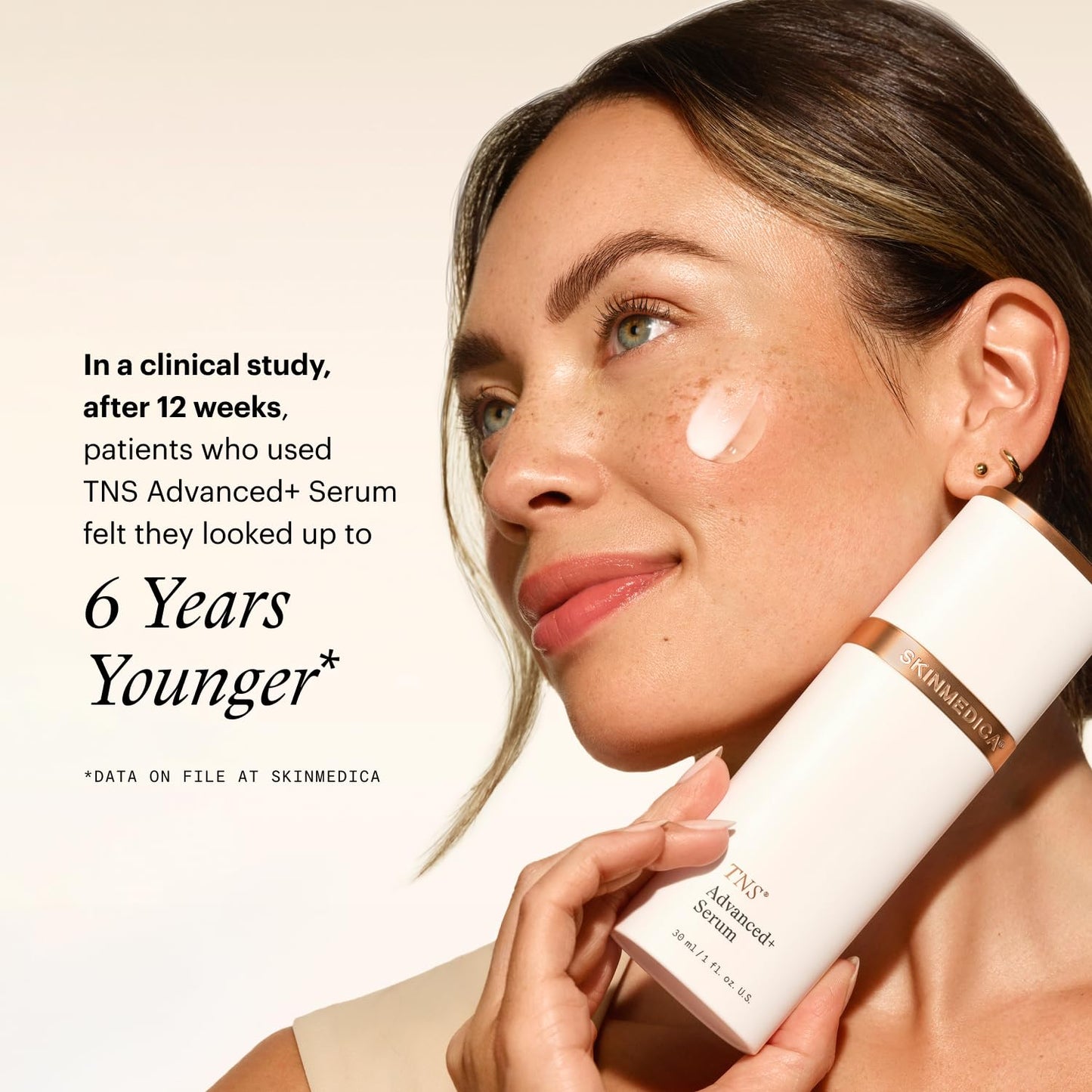 SkinMedica TNS Advanced+ Face Serum (NEW PACKAGING) - Multi Peptide Serum to Help Improve the Appearance of Wrinkles, Fine Lines, Skin Tone & Texture (1 Fl Oz)