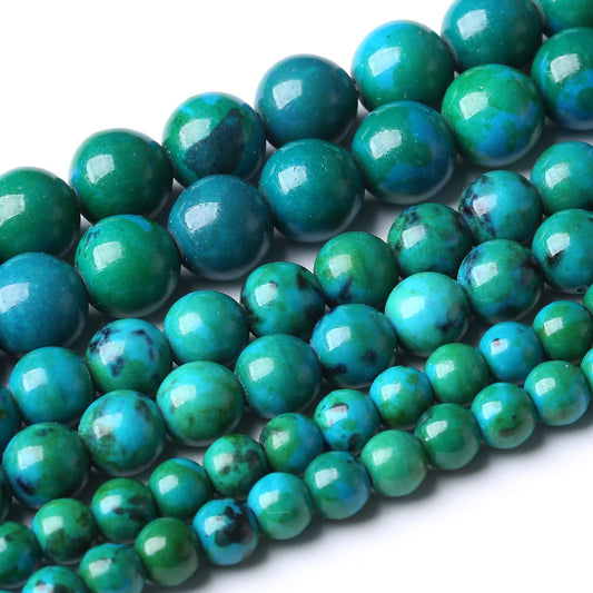 45PCS 8MM Natural Phoenix Stone Beads Round Loose Stone Beads for Jewelry Making DIY Energy Stone Healing Power Bracelet 15"