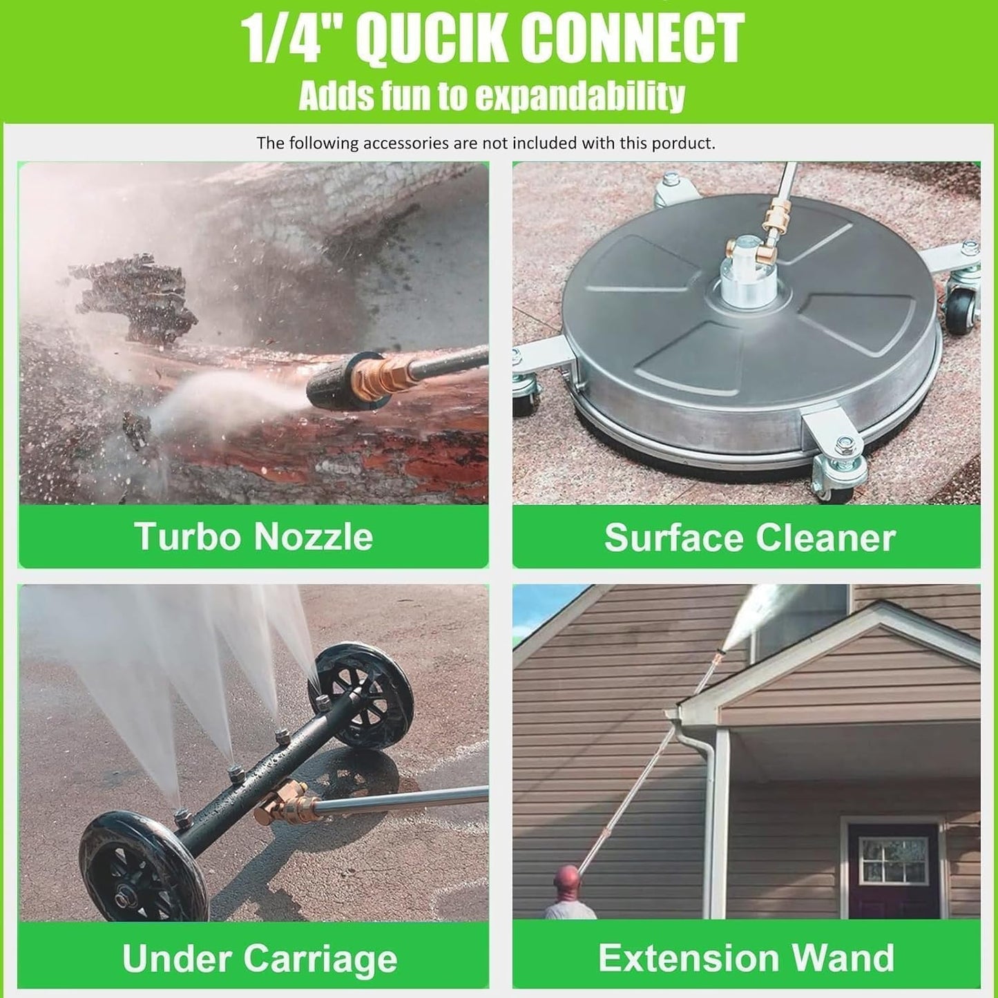 Imdot 4200PSI Gas Pressure Washer, 4.0GPM Heavy Duty Power Washer with 212CC 7.0 HP, 5 Nozzles, 25ft Hose & 0.5Gal Soap Tank,for Cleaning Car Driveways Fence Furniture, EPA/CARB/ETL Compliant (Black)